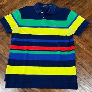 Polo by Ralph Lauren Men's Vibrant Striped Polo Shirt